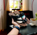 Mens Slides / Slipper - Black Stripe (Copy)