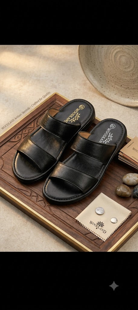 ✨ WOODLAND Premium Leather Sandals ✨
