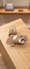 ✨ Luxury Embellished Stone-Work Ethnic Sandals ✨ (আভিজাত্য আর গ্ল্যামারের এক অসাধারণ সমন্বয়)