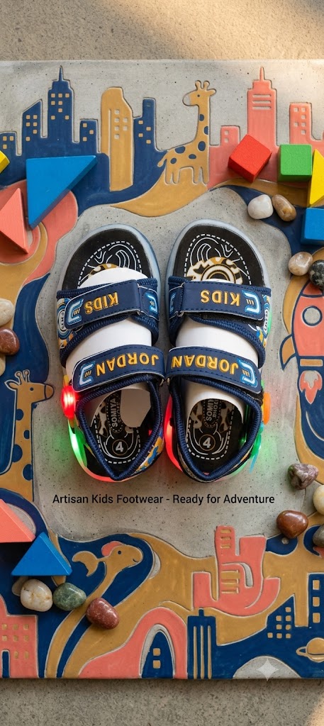 🕷️ Spider Hero LED Kids Sandals ✨