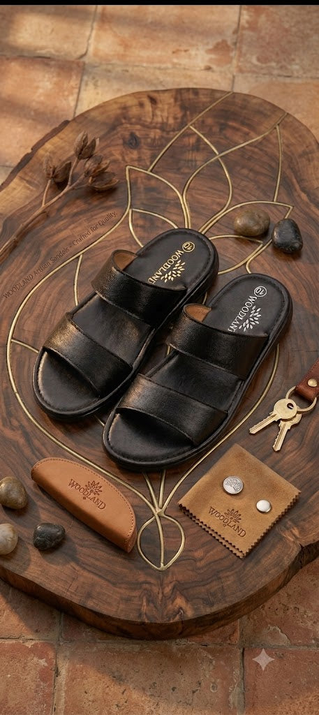 ✨ WOODLAND Premium Leather Sandals ✨